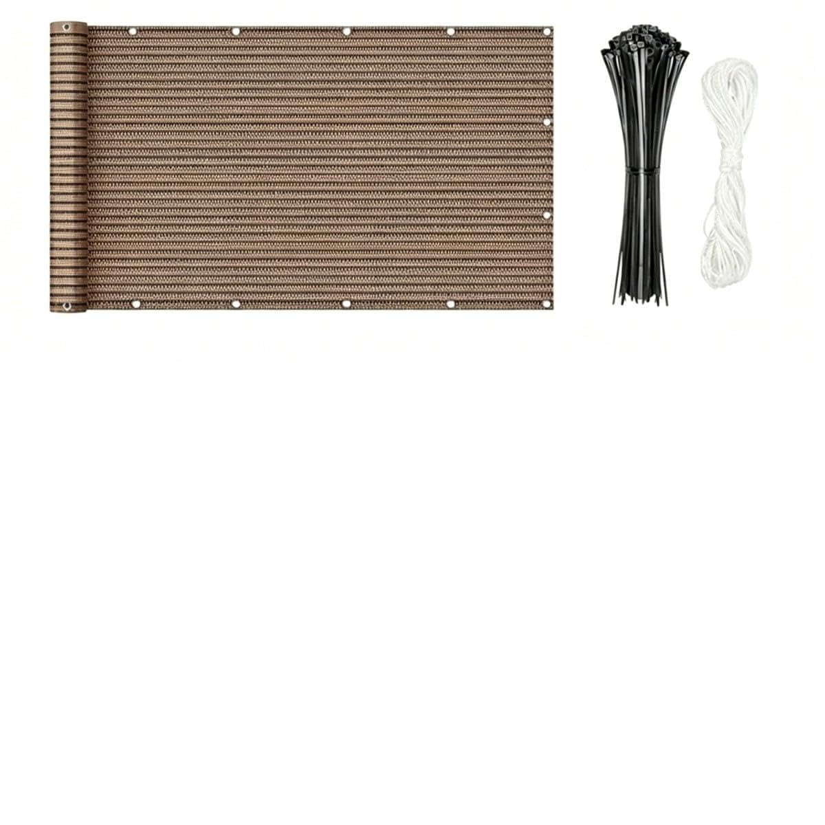 Garden Privacy Screen Outdoor Windbreak Screen Reinforced Fence Cover