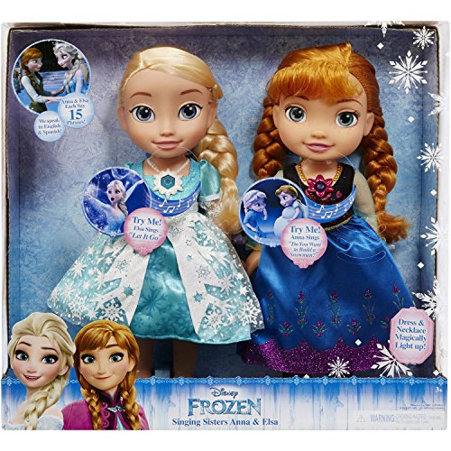 Disney Frozen Singing Sisters Light Up Elsa And Anna Dolls