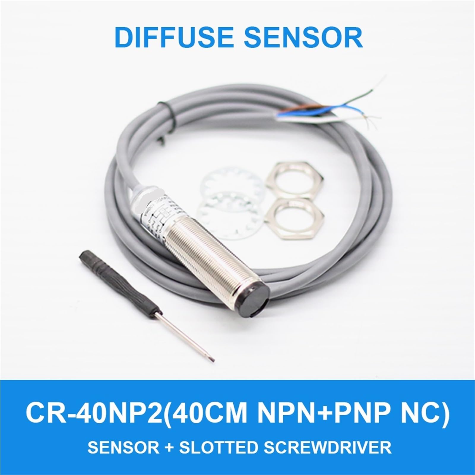 Sensore infrarosso diffuso Auto-regolante IP66