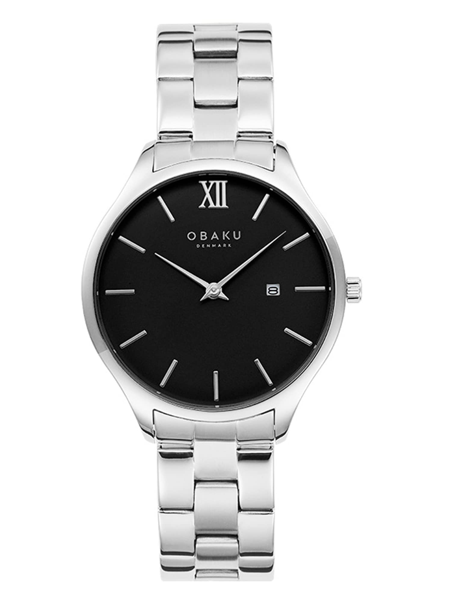 Obaku Vibe Blacksteel Analog Black Dial Mens Watch-V266GDCBSC (B0B2MVGZ8K) Amazon Price History, Amazon Price Tracker