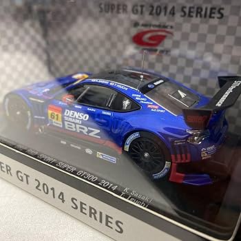 EBBRO SUPER GT SUBARU BRZ 1/43 開封済 1/43 SUBARU BRZ R&D SPORT SUPER GT GT300 2019 No.61
