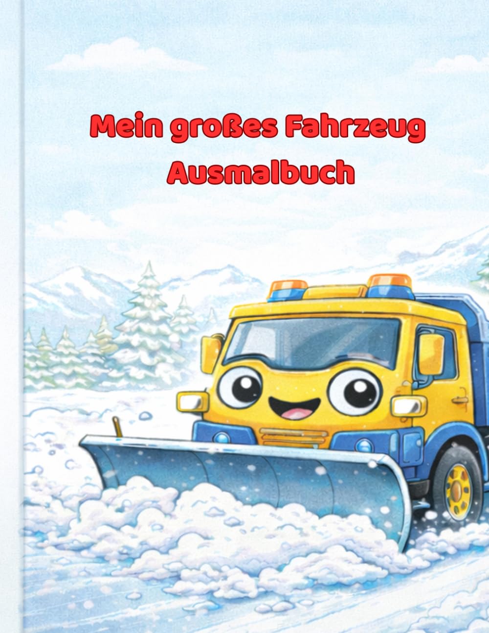 Mein großes Fahrzeug Ausmalbuch: Für Kinder von 3 bis 5 Jahren