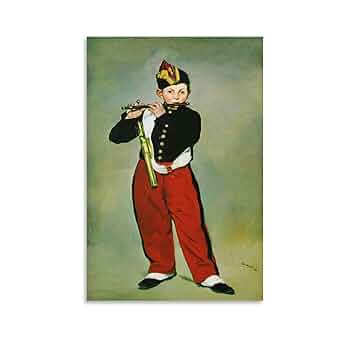 Edouard MANET/エドゥアール・マネ 笛を吹く少年 Amazon｜ポスター印象派の画家エドゥアール・マネ 笛を吹く少年