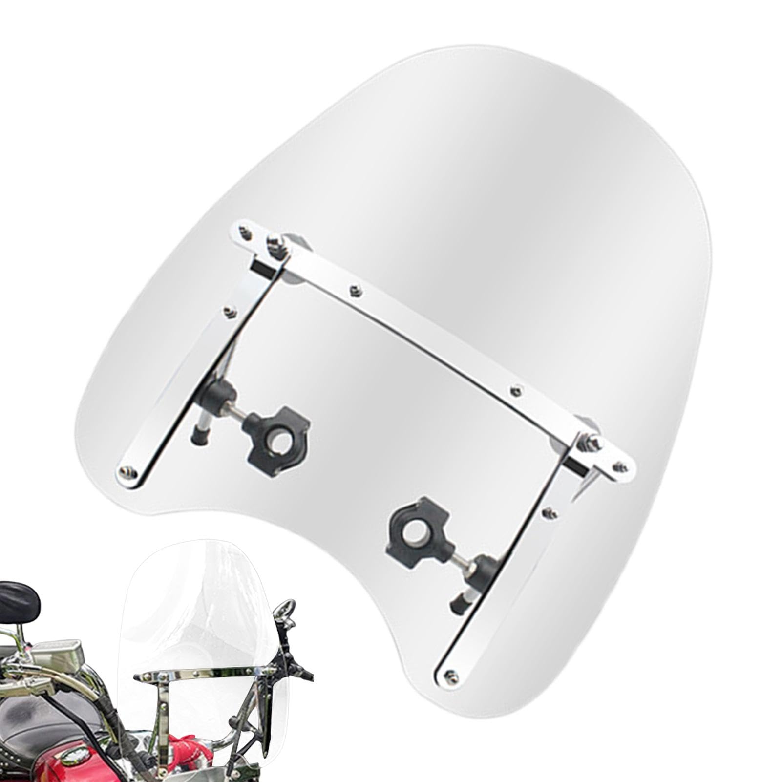 Deflettore antivento per moto, parabrezza per scooter | Parabrezza