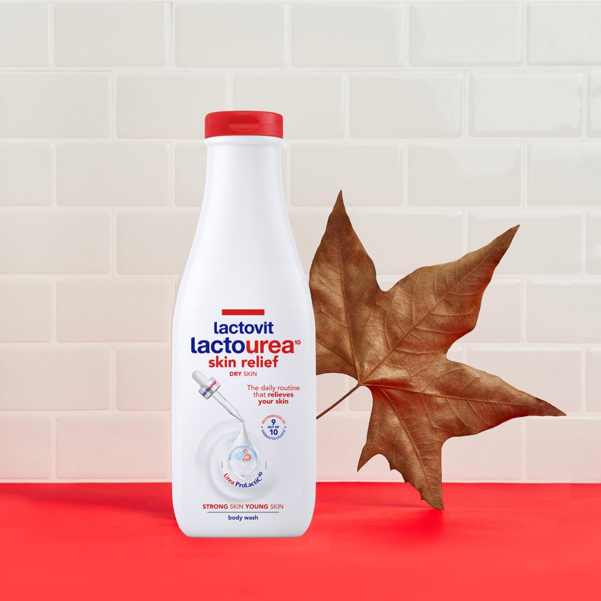 Lactovit Lactourea Body Wash for Dry Skin with Urea and Lactic Acid