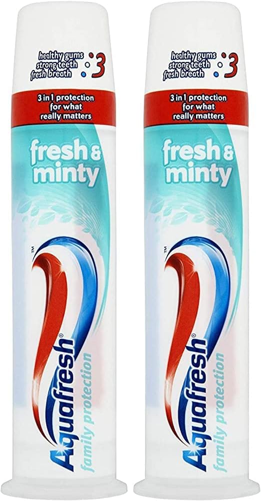 Aquafresh Triple Protection Pump 100Ml Pack of 2 Amazon.co.uk