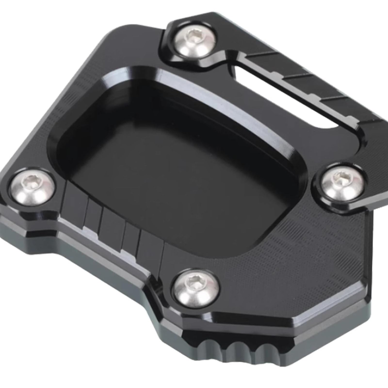 Extension De Béquille Latérale En Aluminium CNC Pour Voge 525 DSX Et 900 DSX - Noire, Antidérapante