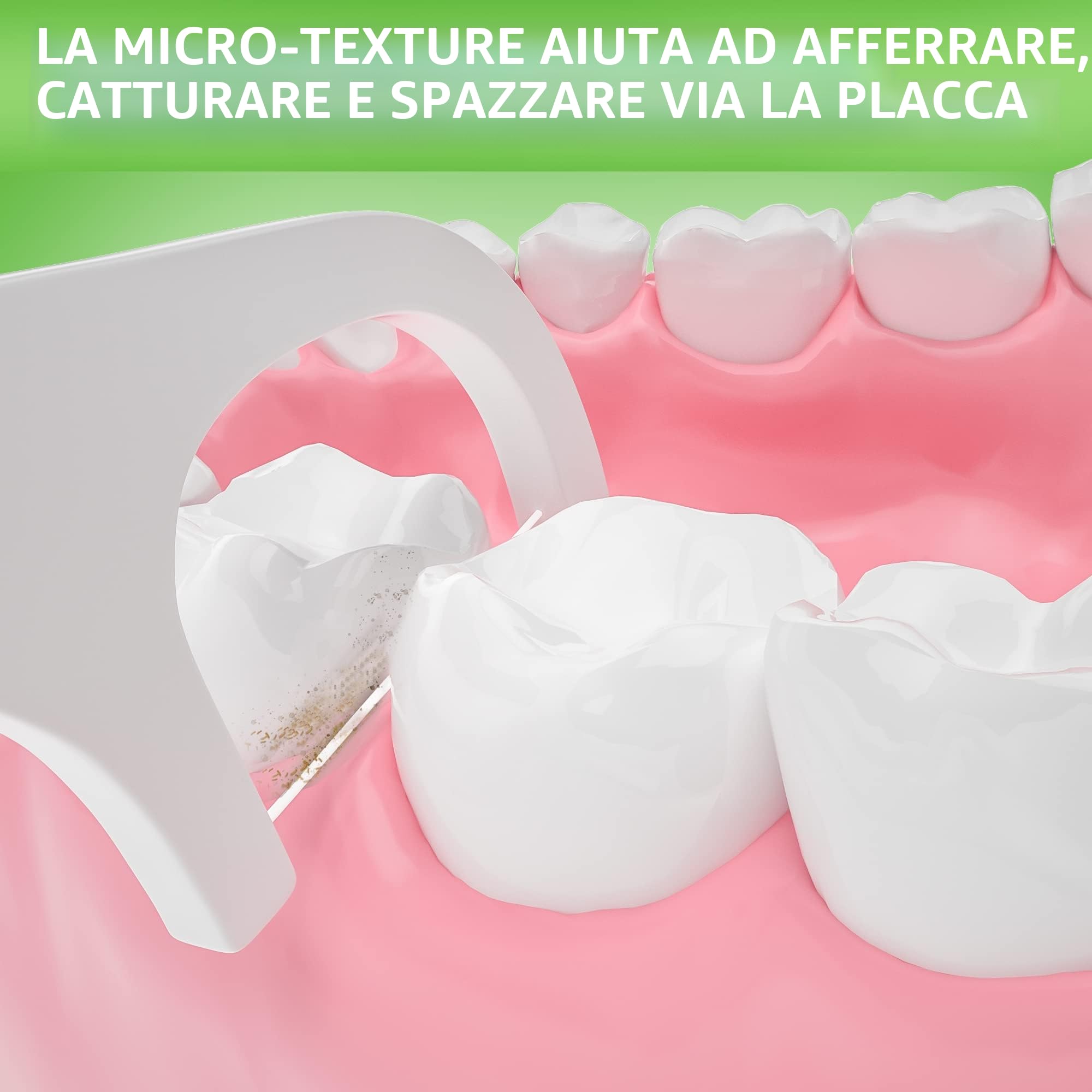 200 Archetti Filo Interdentale Forcella, triplo pulito, facile e semplice da usare, funziona senza intoppi su denti stretti, perfetto per casa e emergenze, mantiene la bocca fresca e pulita