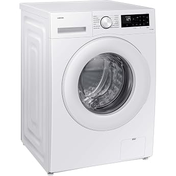 Samsung WW11DG5B25TEEG Washing Machine 11 kg 1400 rpm Extra Energy Saving Energy Saving Energy Efficiency Class A -10% AI Ecobubble SmartThings AI Energy Mode SuperSpeed 39 Min Hygiene Steam Programme White [Energy Class A]