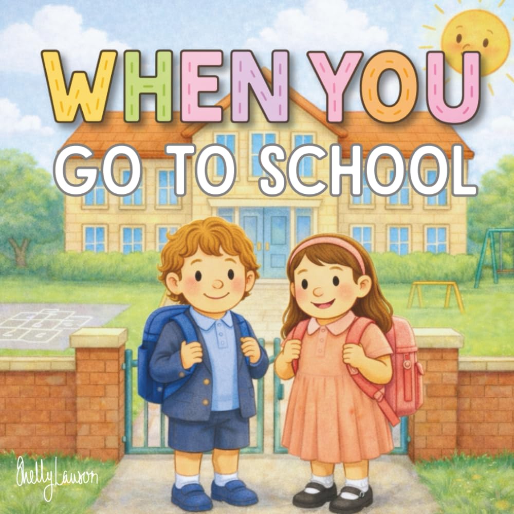 When You Go To School: A picture book to spark smiles, calm nerves, and start conversations between little people and their adults. (WHEN YOU Series)