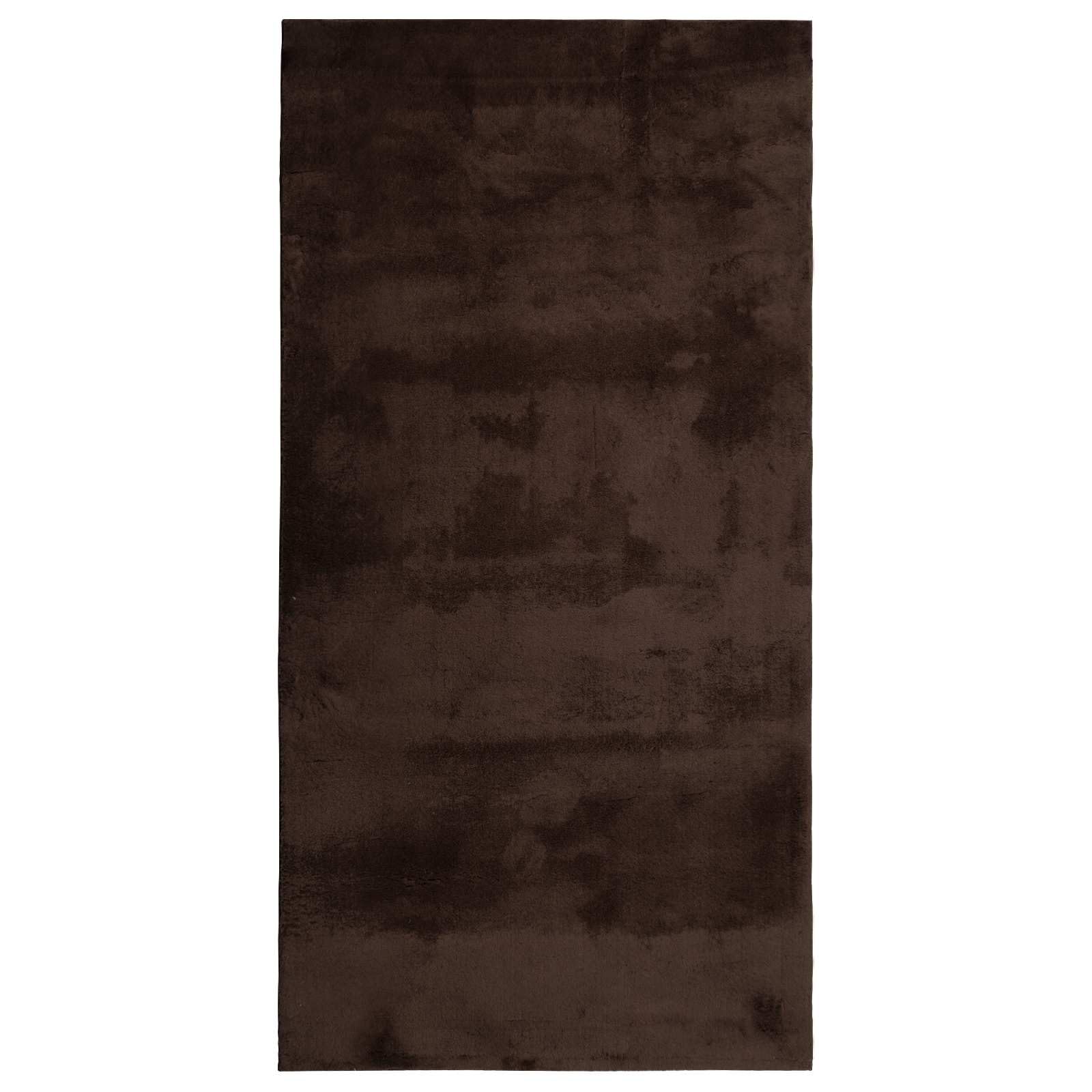 Teppich Waschbar 150x80 cm Braun Innenteppich HUARTE