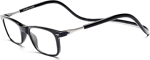 GENTLE MEVILPET Lentes de lectura magnéticos para colgar el cuello en las patillas ajustables