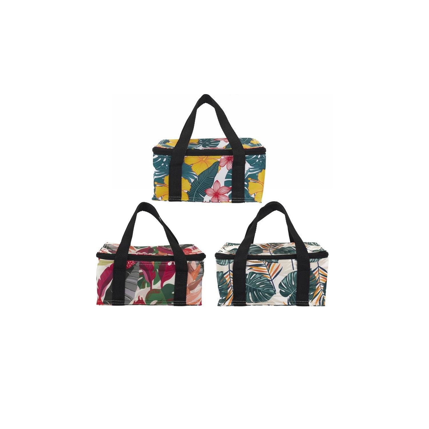 Deconation - Lote de 3 almuerzos con bolsa fresca isotérmica de 75 cl a juego – Caja de comida nómada