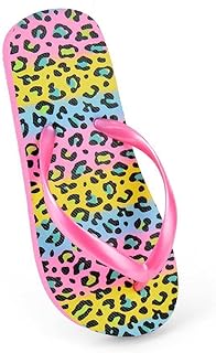 A2Z 4 Kids Girls Flip Flop Lightweight Soft Cushioned Footwear Arch Support Slipper for Spring, Summer, Travel & Beach Slippers Shoes