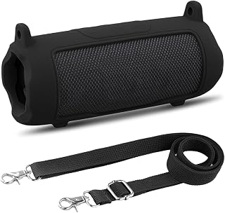 ZORBES® Silicone Case for JBL Flip 7 Portable Waterproof Speaker, Portable Travel Soft Cover with Shoulder Strap, Protecti... Price In India
