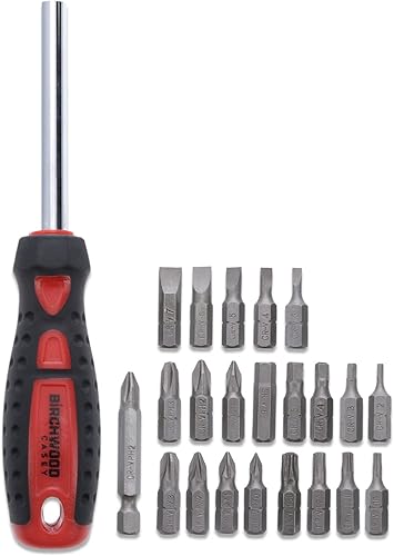 BIRCHWOOD CASEY Kit de destornilladores básicos Juego de 22 llaves de armería duraderas y versátiles Estuche incluido
