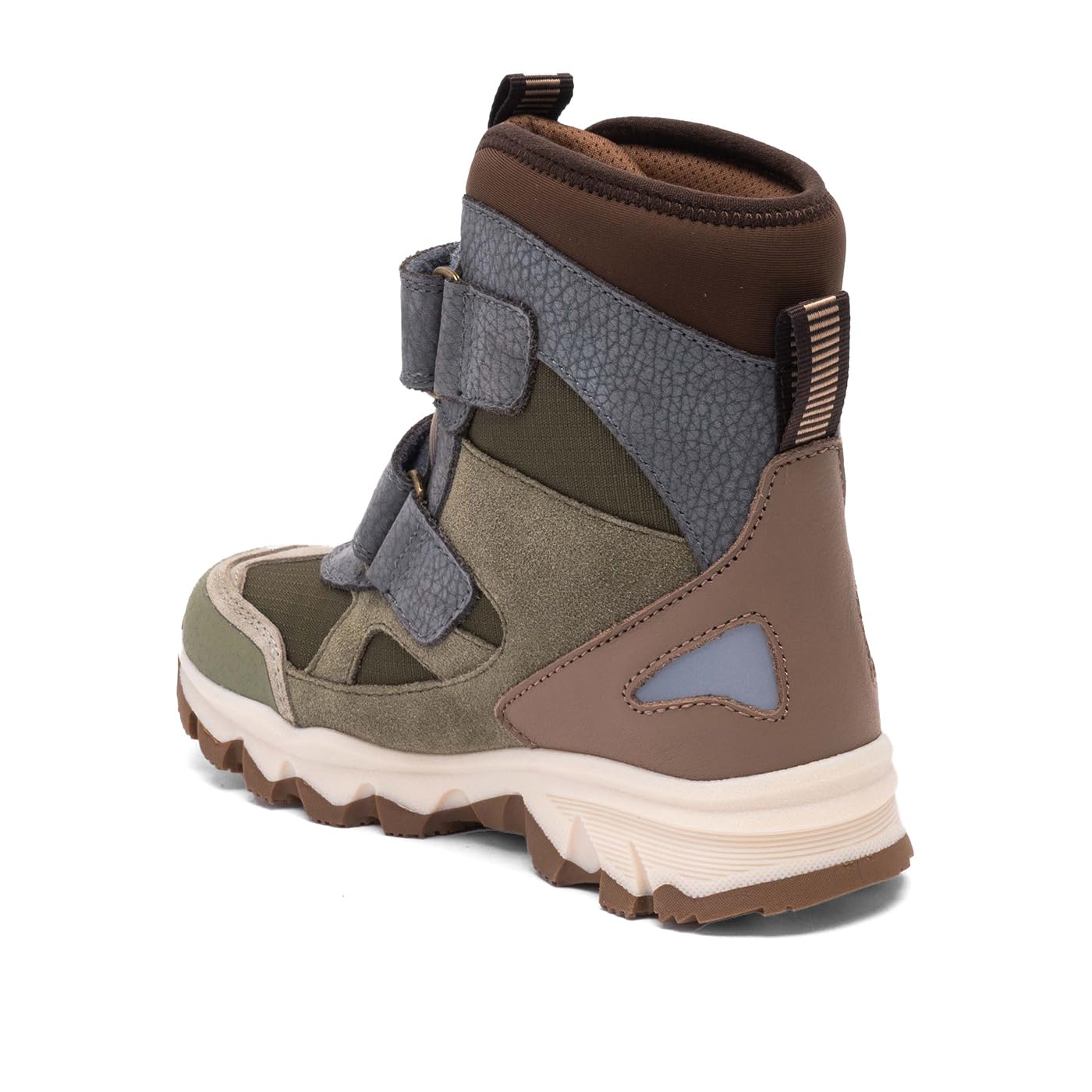 Bisgaard 64203.224 2033 Schlupfstiefel Leder & Textil Unisex in grün-kombi