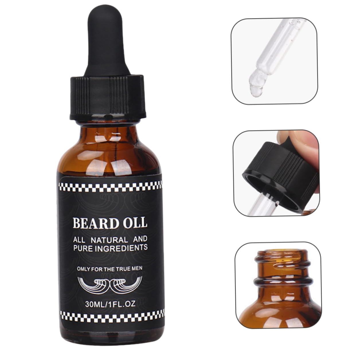 2piezas Natural Para Cuidado Barba Acondicionador Hidratante y Suavizante Para Crecimiento De Barba De De Huáscar Ingredientes Naturales