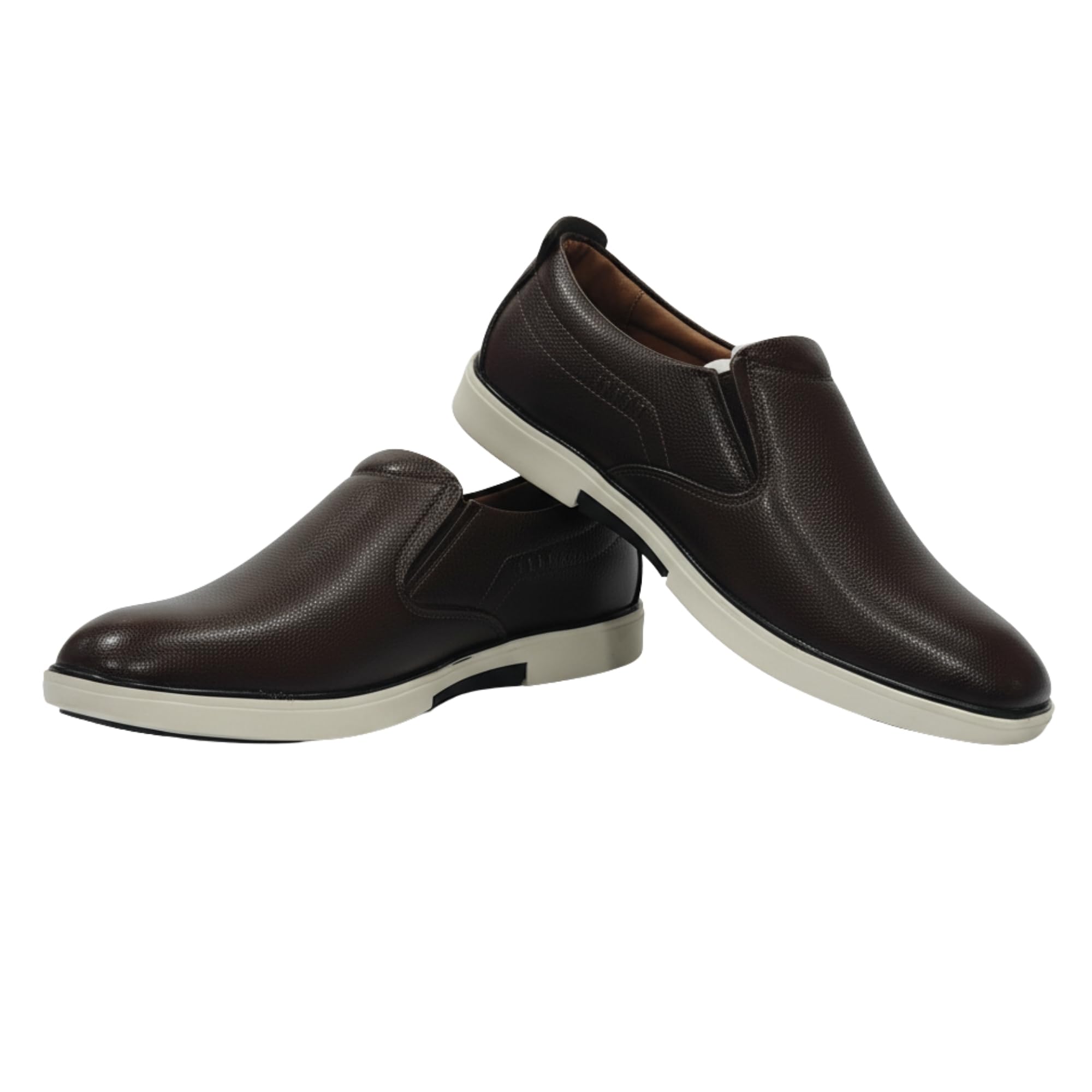 Urban Slip-On for Men | Synthetic Leather Upper | PU Anti-Grip Sole | Easy Slip-On Design | Smart Casual & Formal Wear-image-48