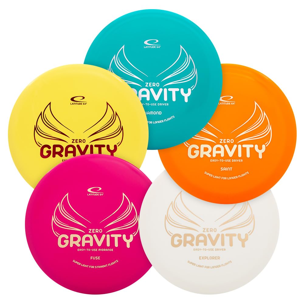 【4個セット】エコロインターナショナル リーファイバーGOLD90粒 Amazon.com: Latitude 64 Gravity Disc Golf Beginner Set | 5-Pack