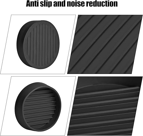 Miniatura 4 de Paquete de 8 tapones antideslizantes para patas de sofá, 2 pulgadas, almohadillas redondas de goma para muebles, protectores de patas de muebles,