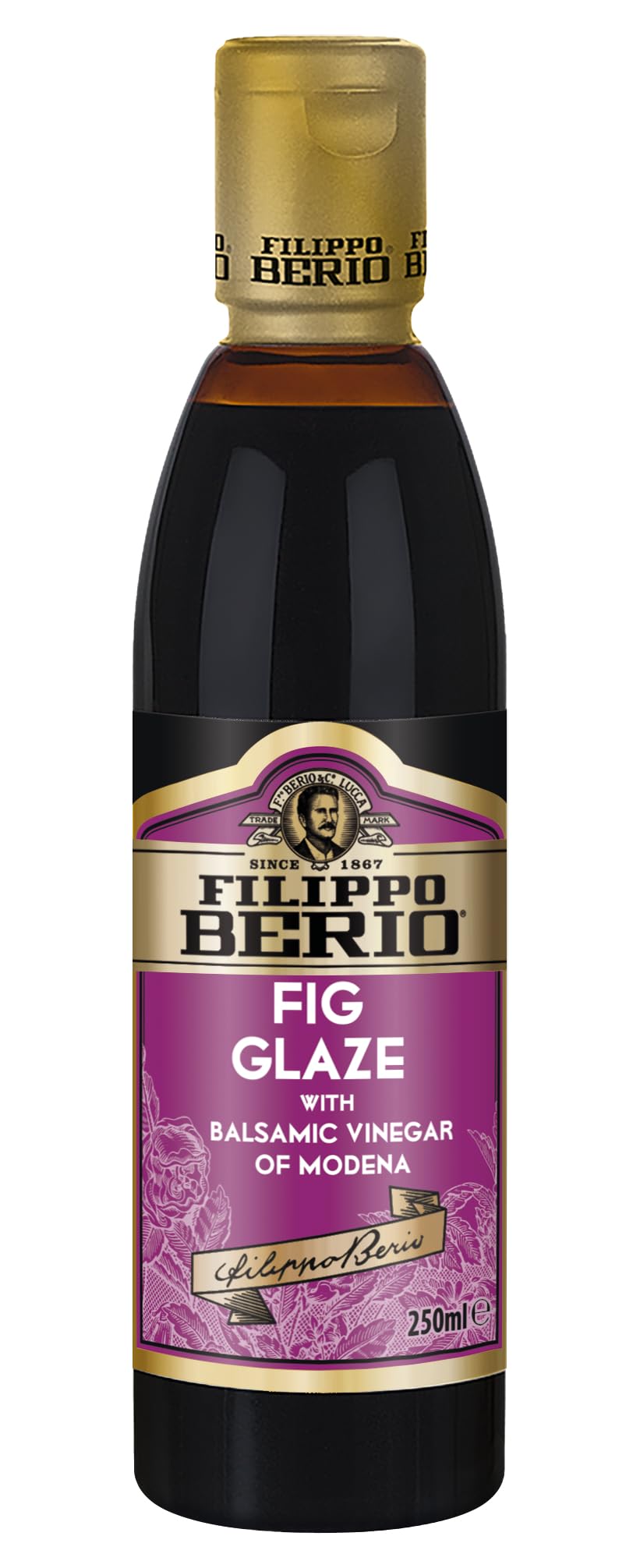 Fig Balsamic Glaze, Balsamic Vinegar of Modena, Sweet Fig Flavour, 250ml