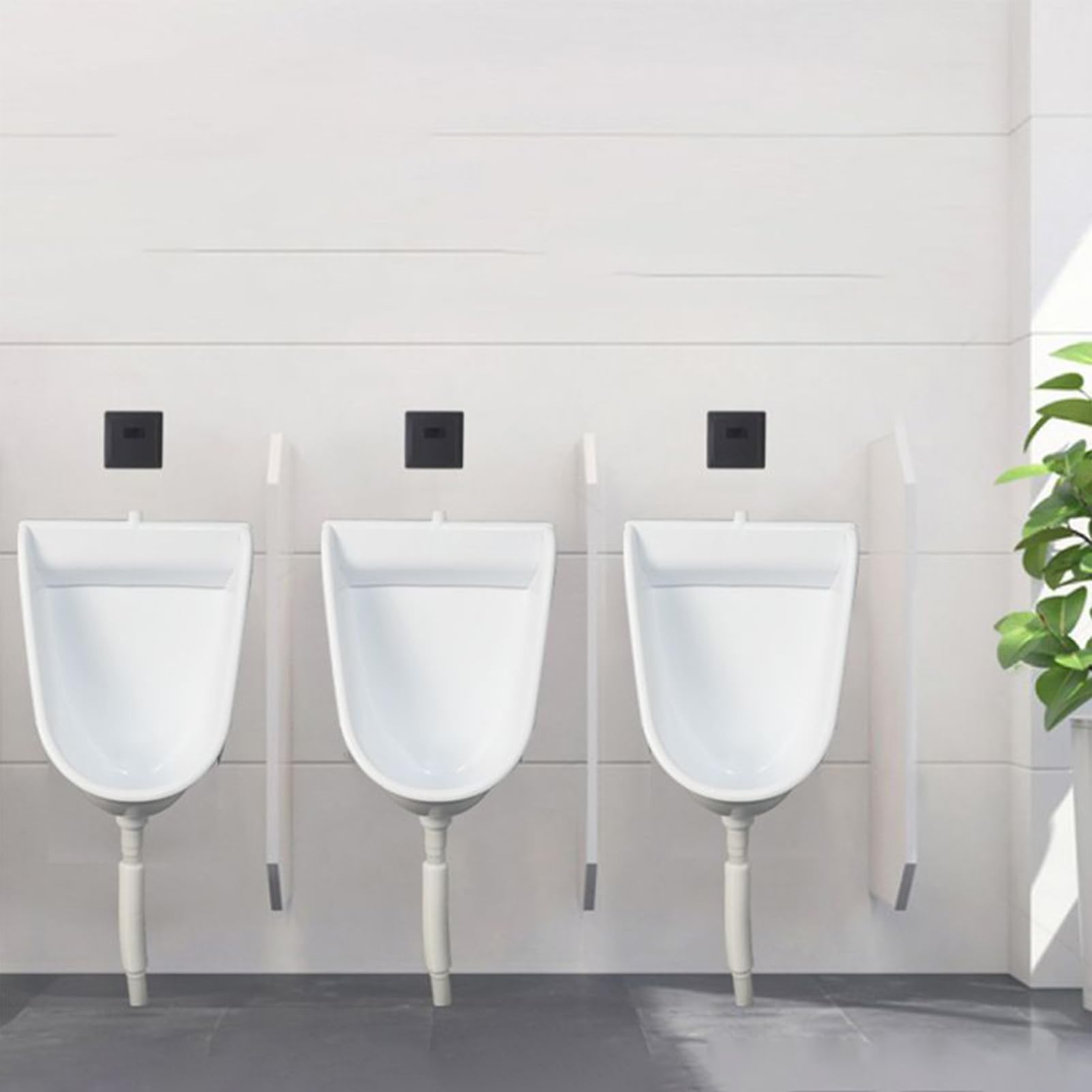 WC da montare a parete, con funzione di scarico e separatore, orinatoio per uomo, per uso esterno, casa, giardino, camper, appartamento, per papà, fidanzato, nonno
