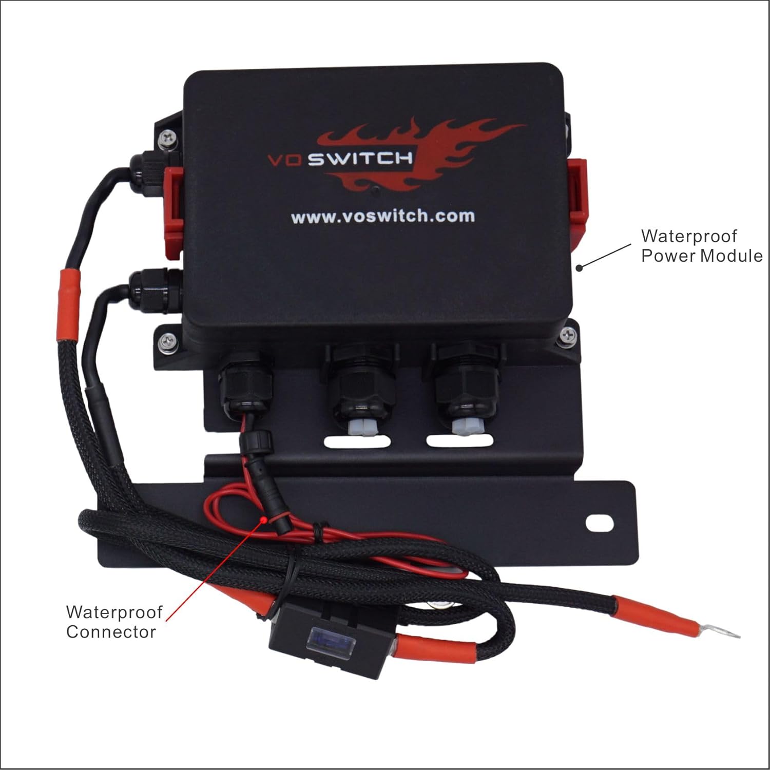 Voswitch JL410 Grab Handle Switch Panel for Jeep Wrangler JL 2024-current and Gladiator 2024-current