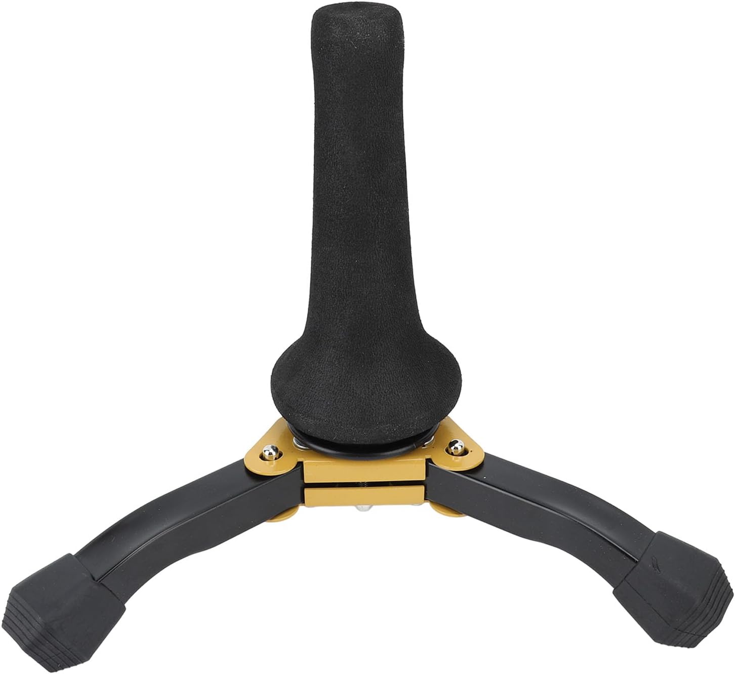 Soprano Sax Stand, Foldable Saxophone Tripod Holder with Non - Slip Sponge Pads for Soprano Saxophone Trumpet Clarinet Oboe Flute, Portable and Sturdy Steel Design