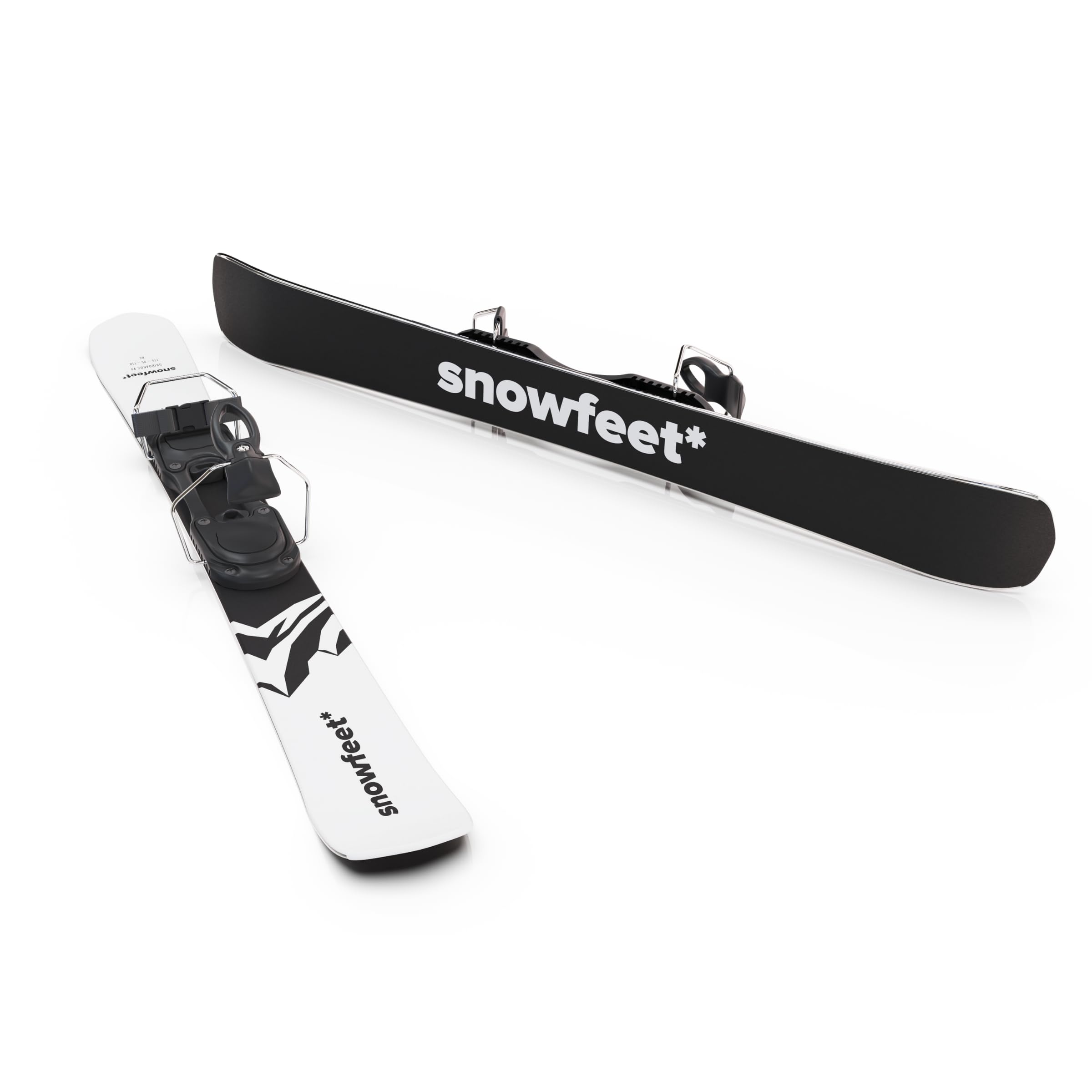Short Skis for Snow | 99 cm | Skiblades Snowblades Skiboards Little Short Skis | Snowfeet*