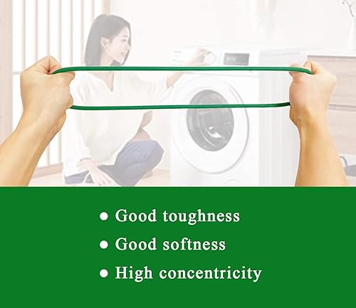 Miniatura 2 de CD-13 - Correa de ventilador de secadora compacta portátil sin costuras compatible con Euhomy CD-13 (secadora de 3.4 pies cúbicos), correa para