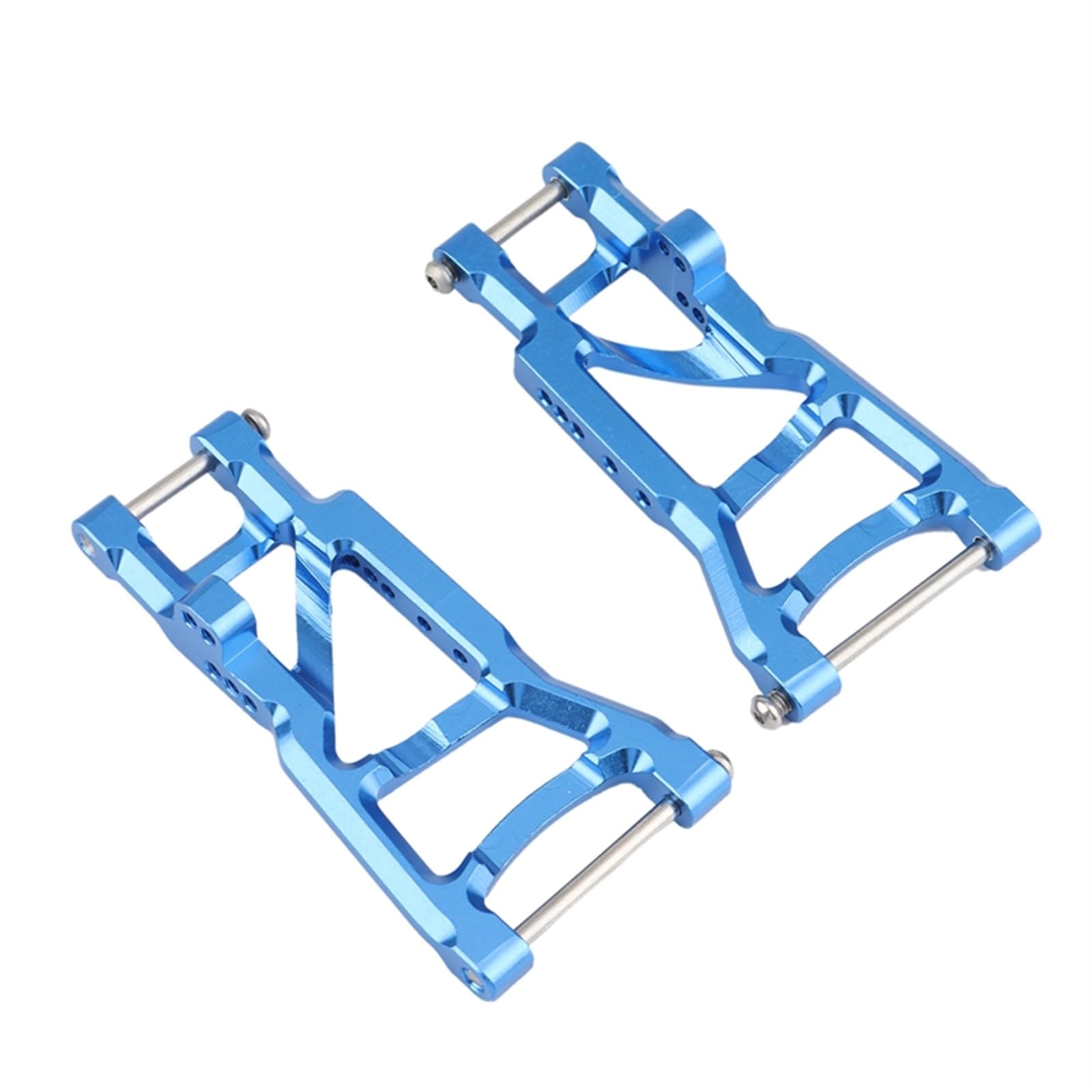Metalowe przednie i tylne wahacze zestaw drążków kierowniczych 1/10, dla Traxxas, 2WD Slash 2555 3631 2532 Łącznik wahacza zawieszenia samochodu RC(Blue)