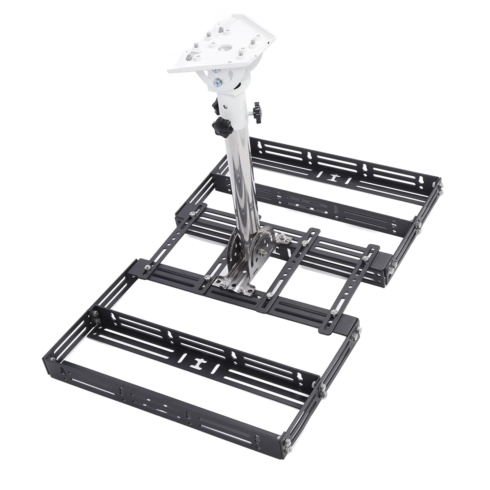Oumefar Antena Rectangular de Acero Inoxidable Ajustable para Montaje en