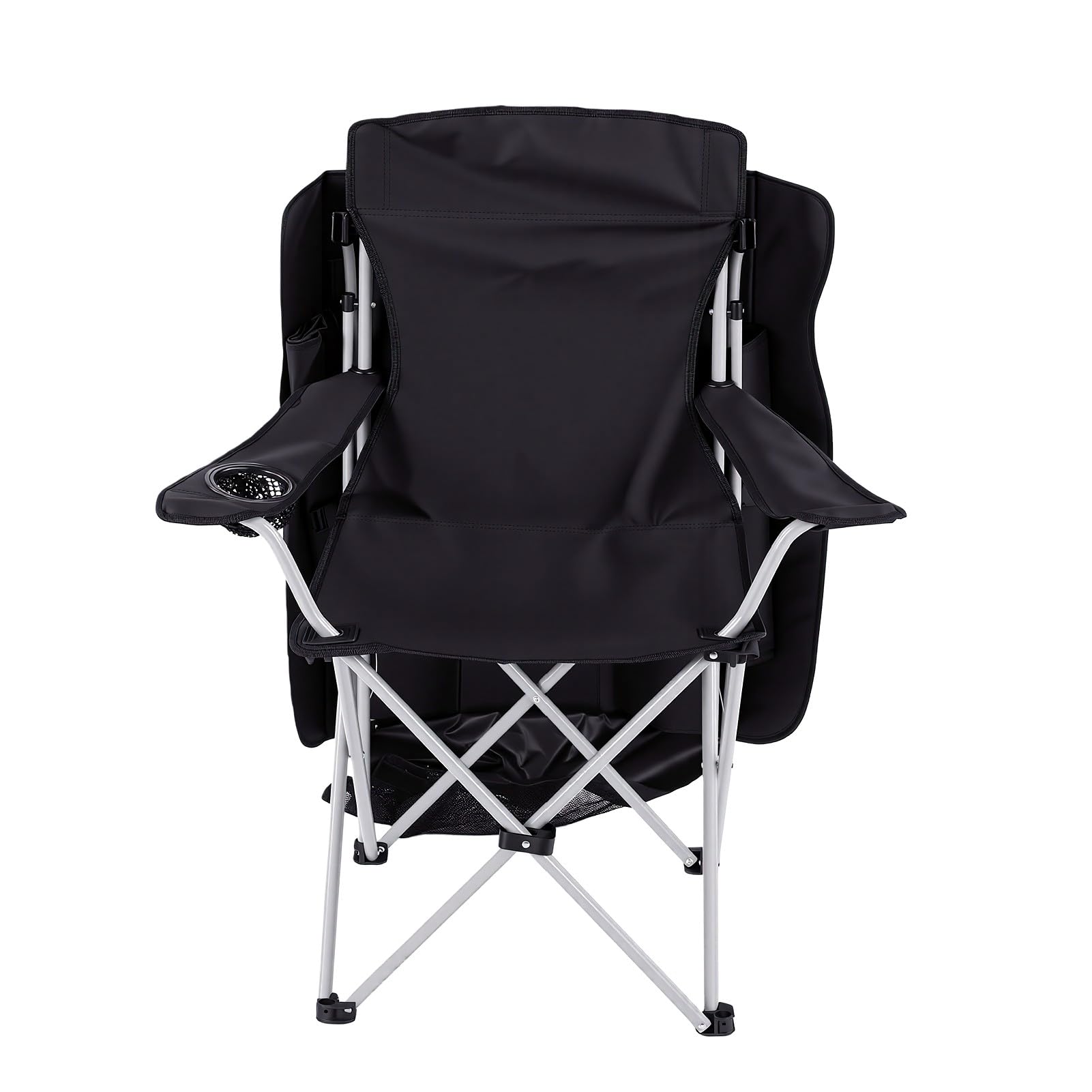 Folding Camping Chair with Shade, 300 LB Capacity