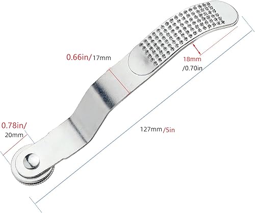 Miniatura 2 de Juego de herramientas de reparación de neumáticos de bicicleta, lima de metal, escopeta, raspador y rodillo de presión para moler y pulido, adecuado
