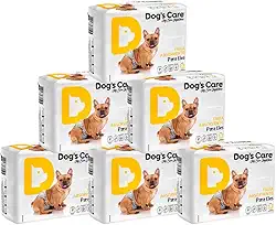 Fralda Higiênica P/cães Machos - Dog's Care Tam M - 72 Unid