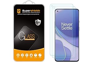 (2 Pack) Designed for OnePlus 9 Phone Tempered Glass Screen Protector