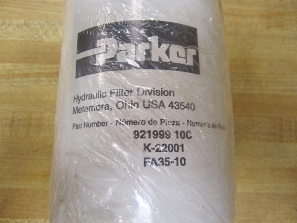 Parker 921999 10C Hyaraulic Filter Division T22996