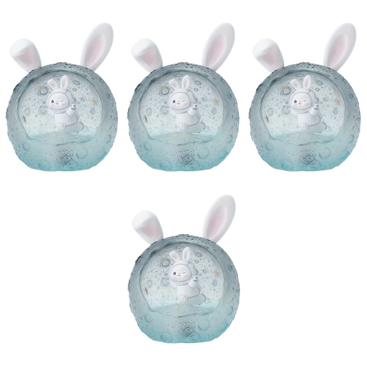 Lampe lapin astronaute LED pour décorer la chambre de bébé et apaiser ses nuits