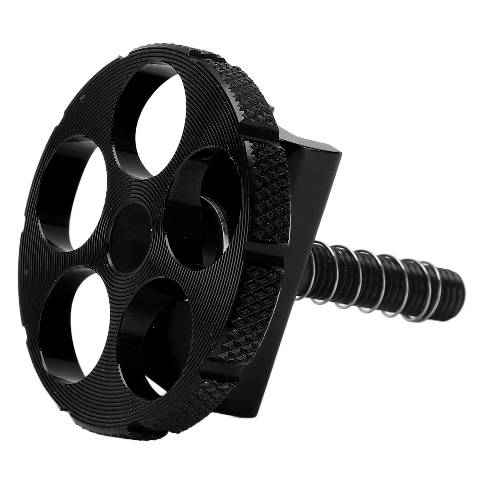 Glomora Folding Bicycle Aluminum Hingle Clamp C Buckle CNC Integrated for Brompton Folding Bicycle (Black)
