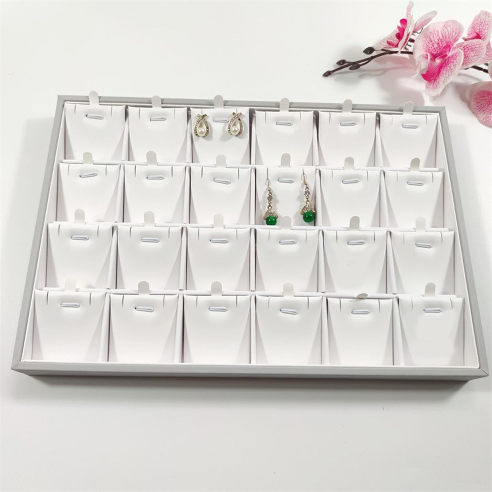 Caja de Almacenamiento de Bandeja de Joyería, Organizador de Almacenamiento de Y Collares, Bandeja Organizadora de Collares Y Colgantes, para T, c, universal