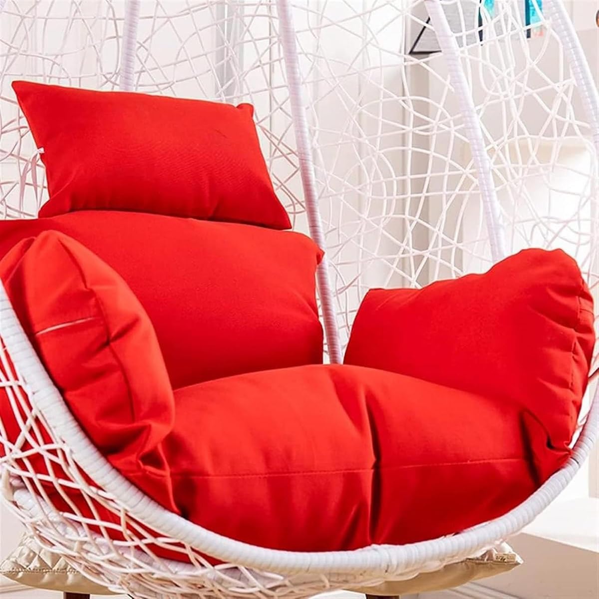Coussin chaise œuf de qualité supérieure imperméable pour grand confort