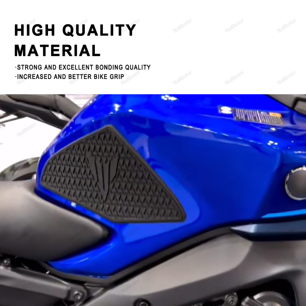 MT 09 SP Nuovo Moto Antiscivolo Side Serbatoio Adesivi Impermeabile Pad Gomma Adesivo Per MT-09 MT09 SP 2024