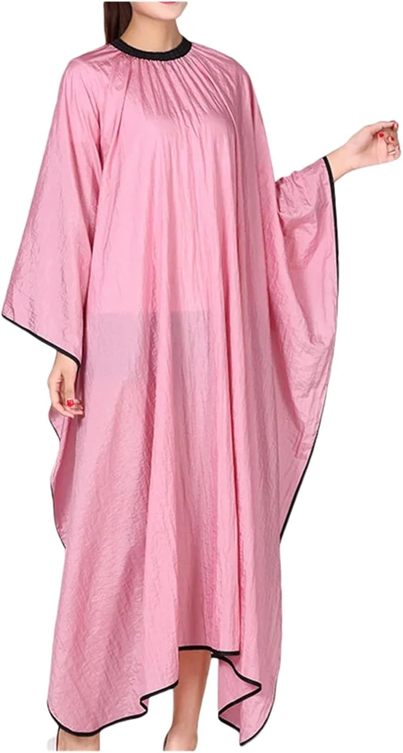 Hairdressing Cape Lightweight Salon Apron Quick Dry Styling Cloak For Home Use Polyeaster Gown