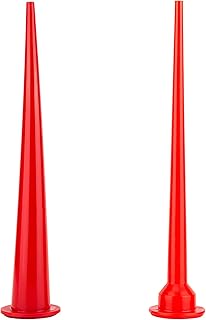 Caulking Nozzle for Sausage Caulking Gun, Reusable Caulk Nozzle Applicator, Durable Epoxy Piston Caulk Cap, Replacement Extension Tool Supplies Applied in The Construction（2 pieces)