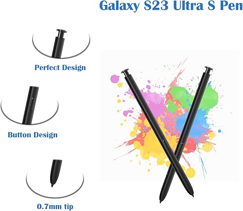 Miniatura 2 de Galaxy S23 Ultra S Pen Reemplazo para Samsung Galaxy S23 Ultra Touch Pen Stylus, SM-S918N, SM-S9180, SM-S918E, SM-S918EDS 5G S Pen, pin de expulsión