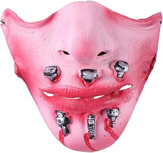 Hohopeti Máscara Para Cosplay Halloween Máscara Louca Fofa Máscara De Terror Máscara De Halloween Adereços De Baile Máscara Cosplay Máscara De Cabeça De Criança Máscara Engraçada