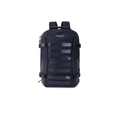 Hedgren Trip Medium Backpack Backpack Bags Peacoat Blue, Polyester