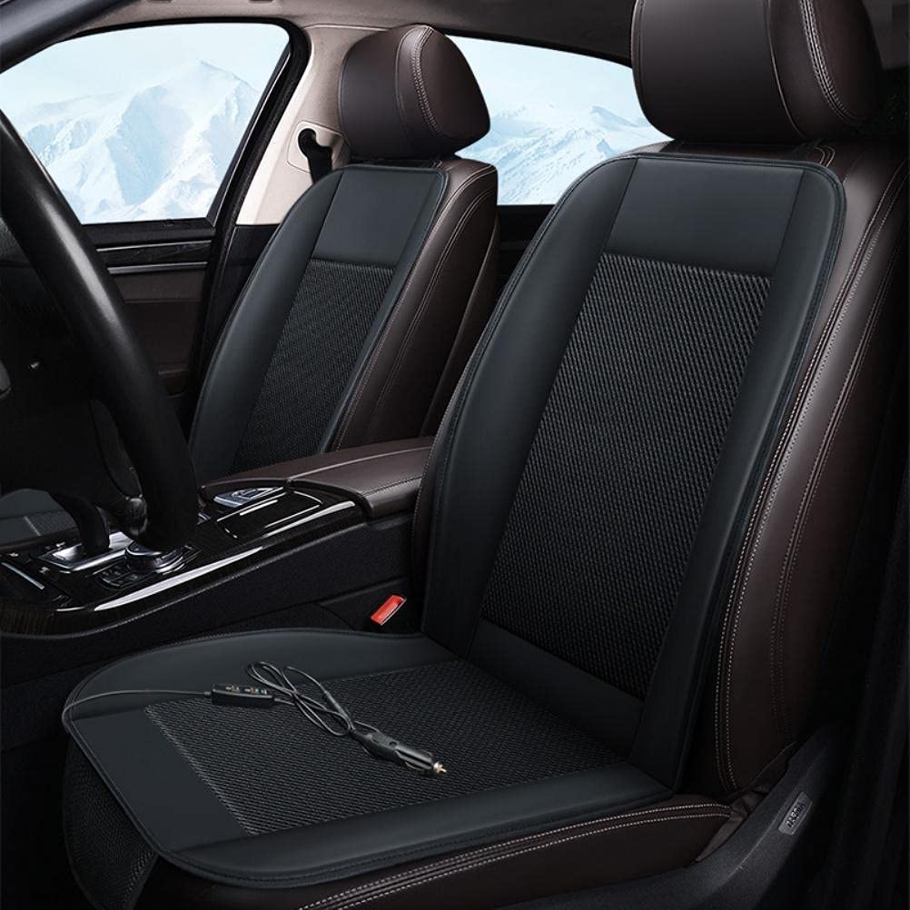 Cuscino di Ventilazione per Seggiolino Auto, Cuscino di Raffreddamento Portatile 12V Cuscino di Raffreddamento per Seggiolino Auto con Accessori per Ventola (Black1)