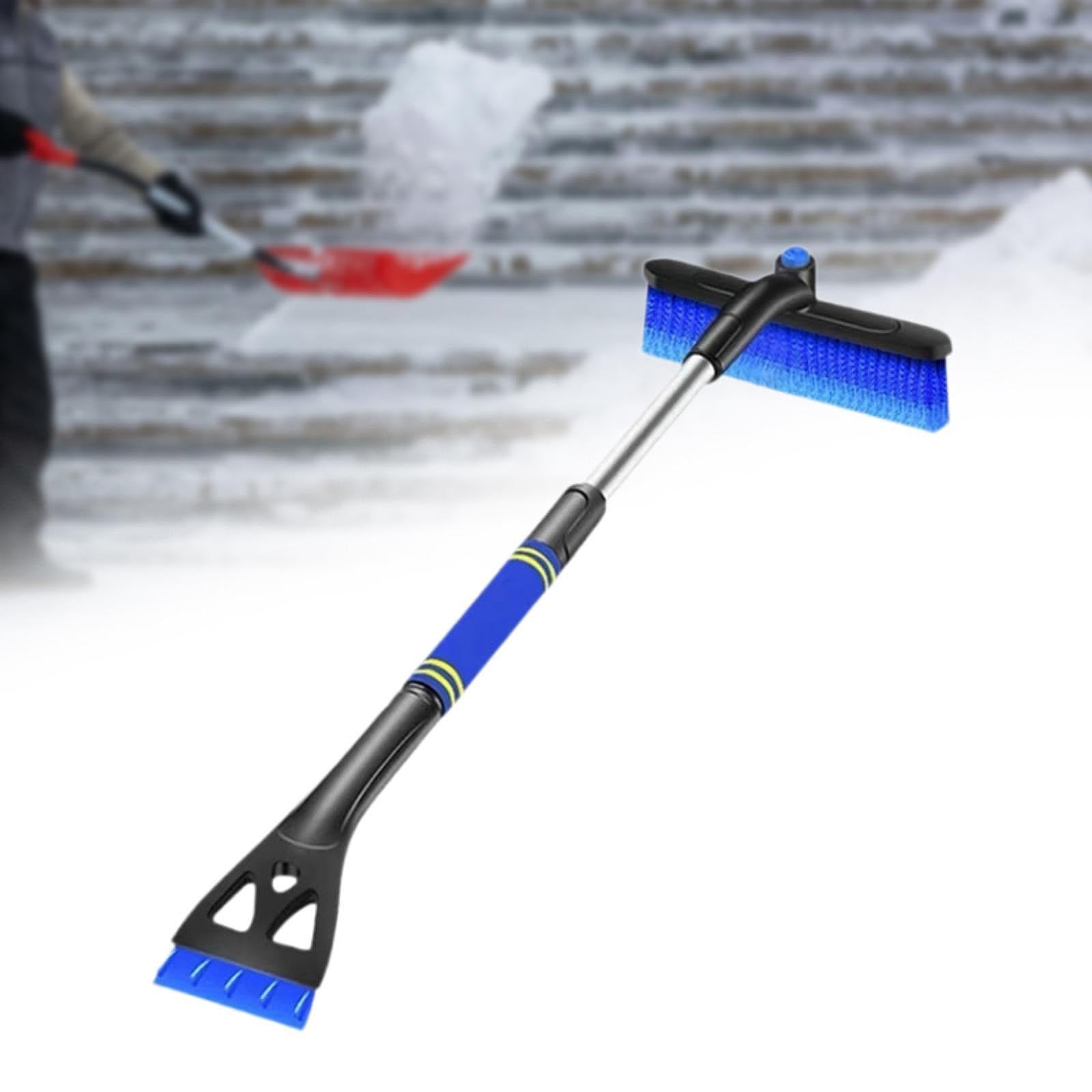 Herramienta 3 en 1 para Quitar La Nieve Del Parabrisas Y Del Coche, Azul